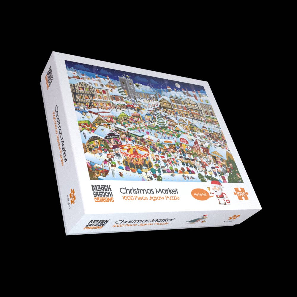 Christmas Market 1000 piece jigsaw puzzle by All Jigsaw Puzzles, image 2