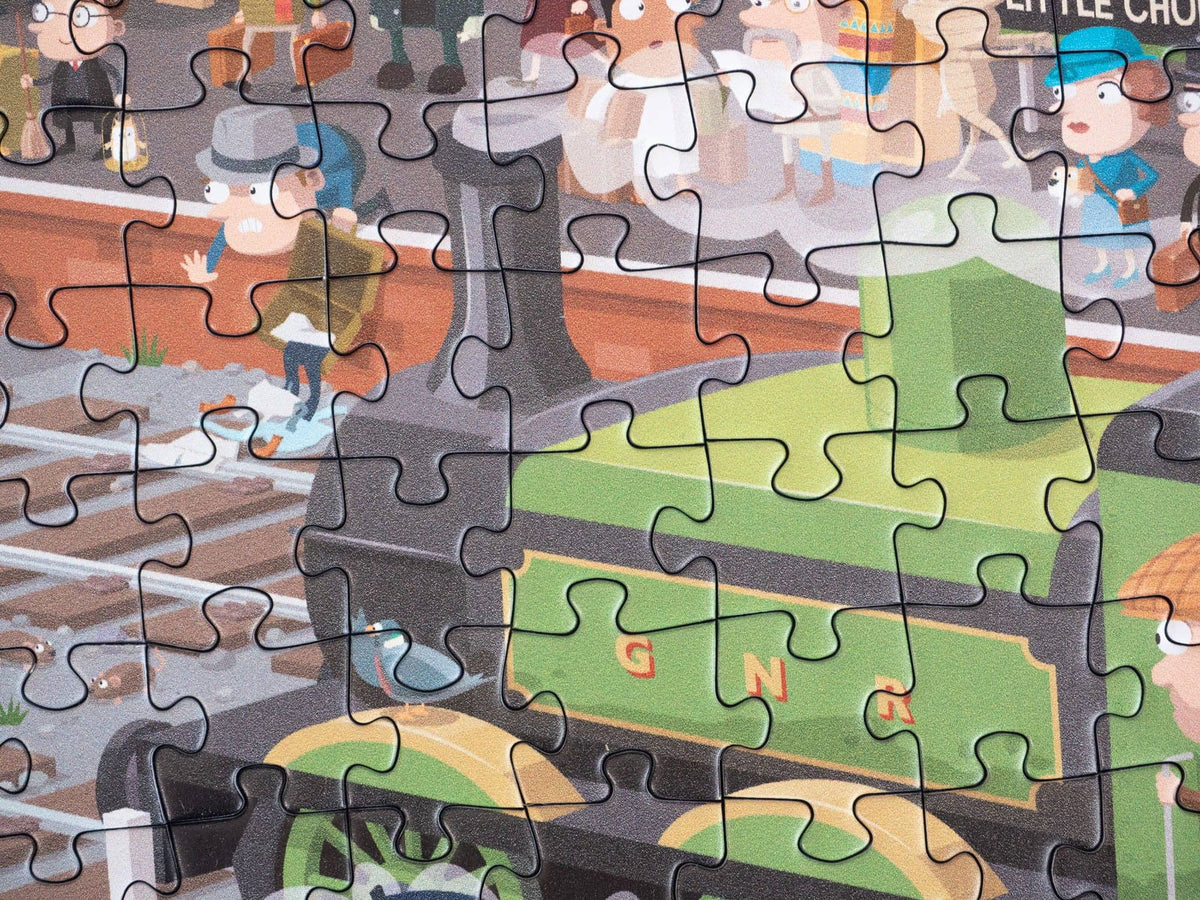 Little Chuffing 1000 piece jigsaw puzzle by All Jigsaw Puzzles, image 3