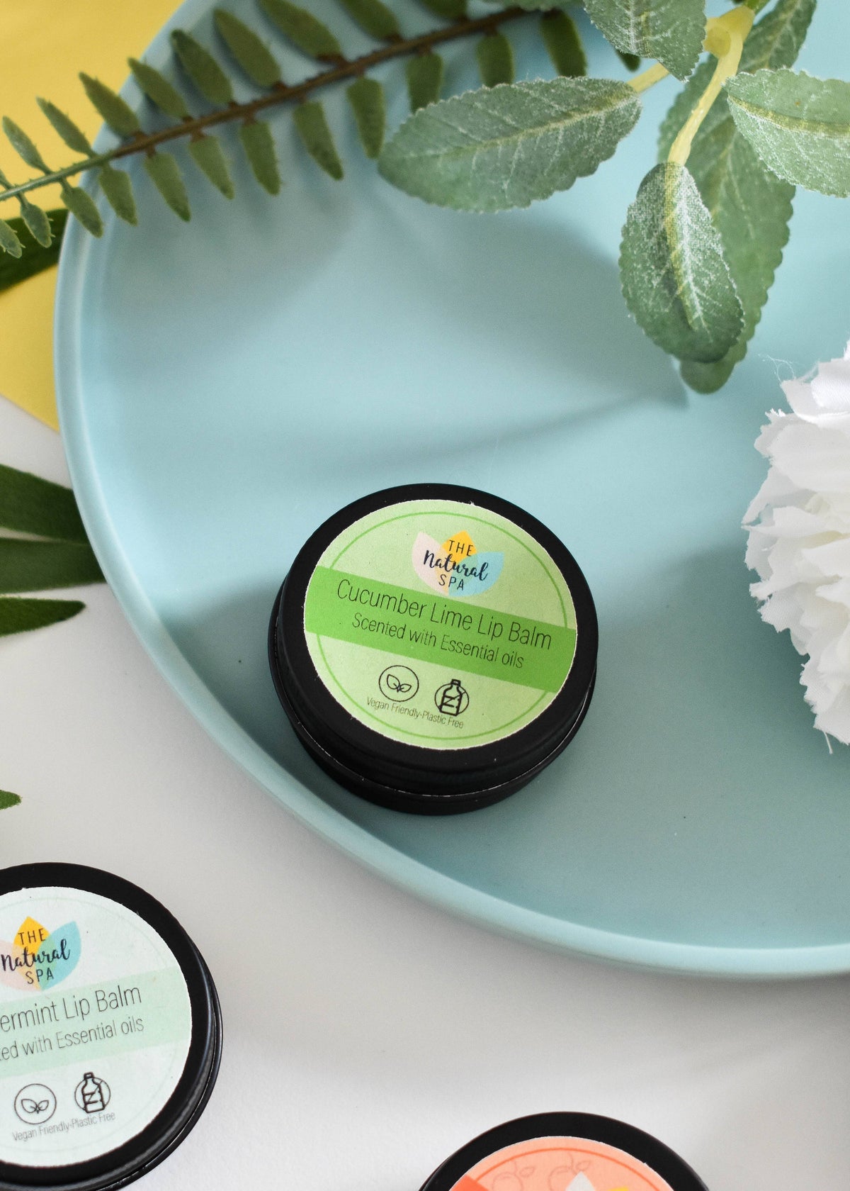 Cucumber Lime Lip Balm | Moisturising Vegan Balm | Handmade
