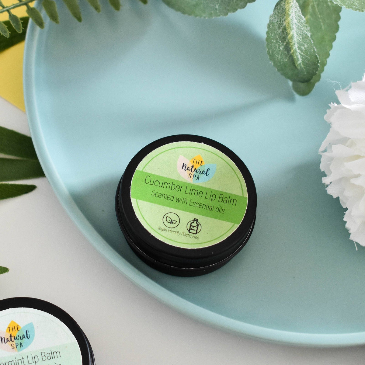 The Natural Spa Cucumber & Lime Lip Balm 15g 2