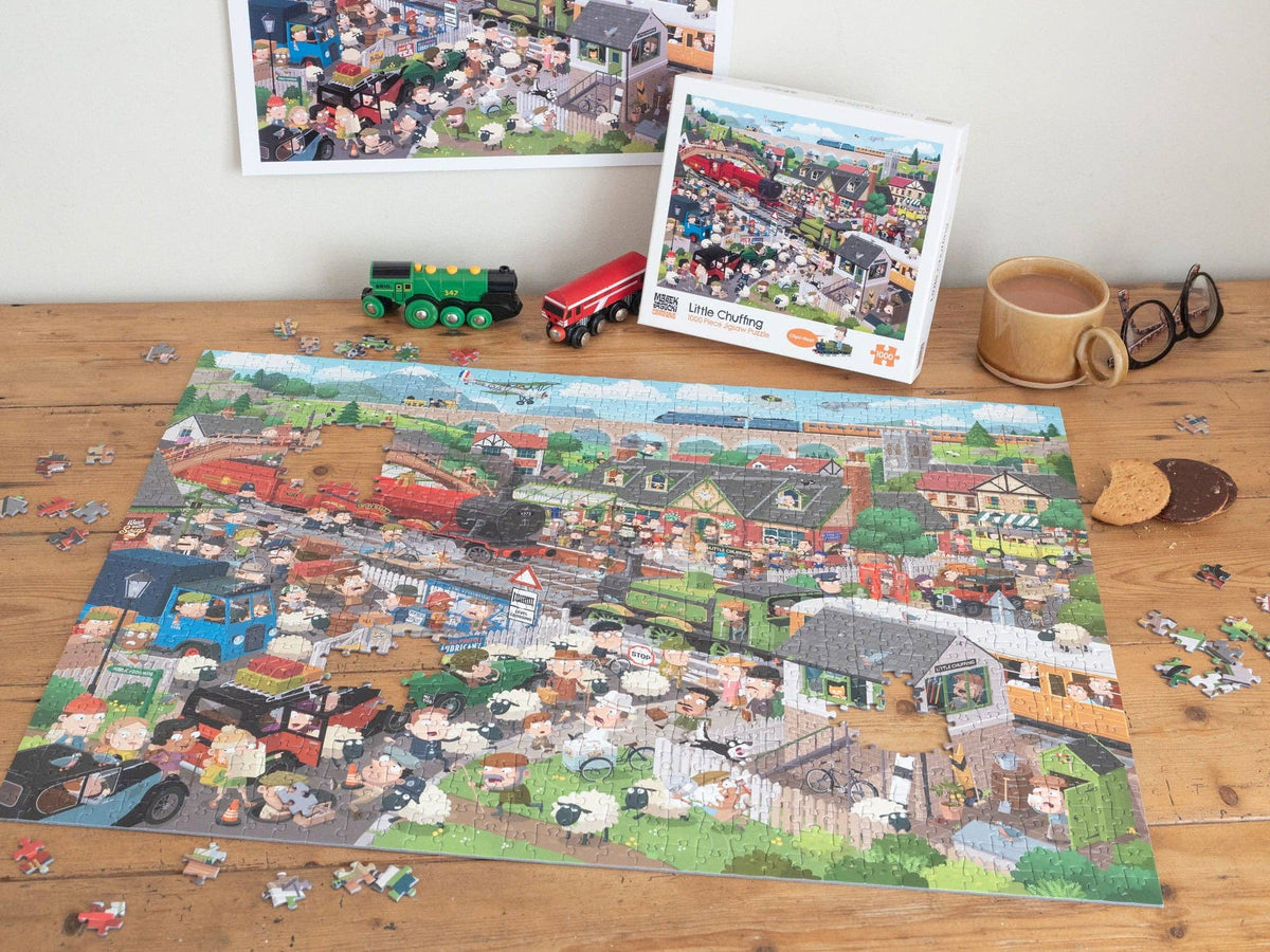Little Chuffing 1000 piece jigsaw puzzle by All Jigsaw Puzzles, image 18