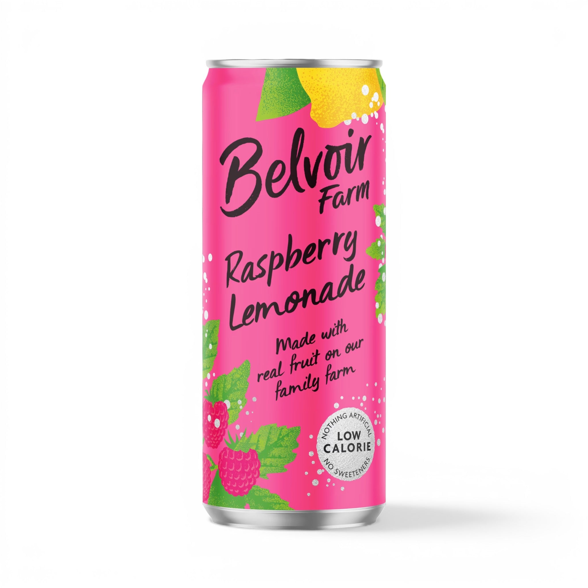 Belvoir Raspberry Lemonade Can 330ml