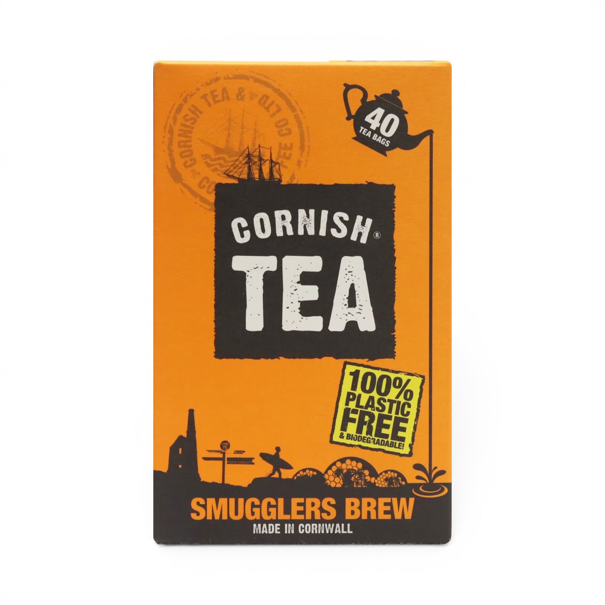 Cornish Tea Co. Smugglers Brew 40 Teabags 125g