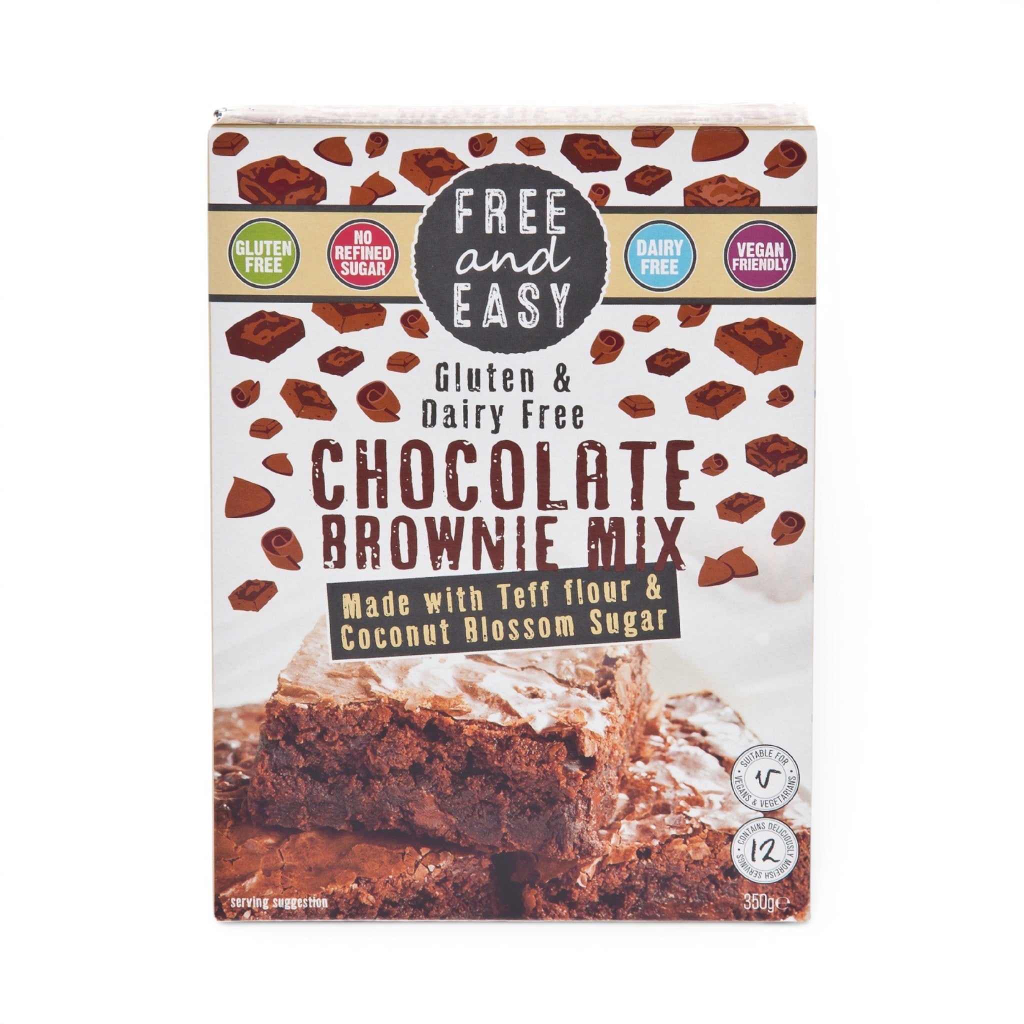 Free and Easy Chocolate Brownie Mix 350g
