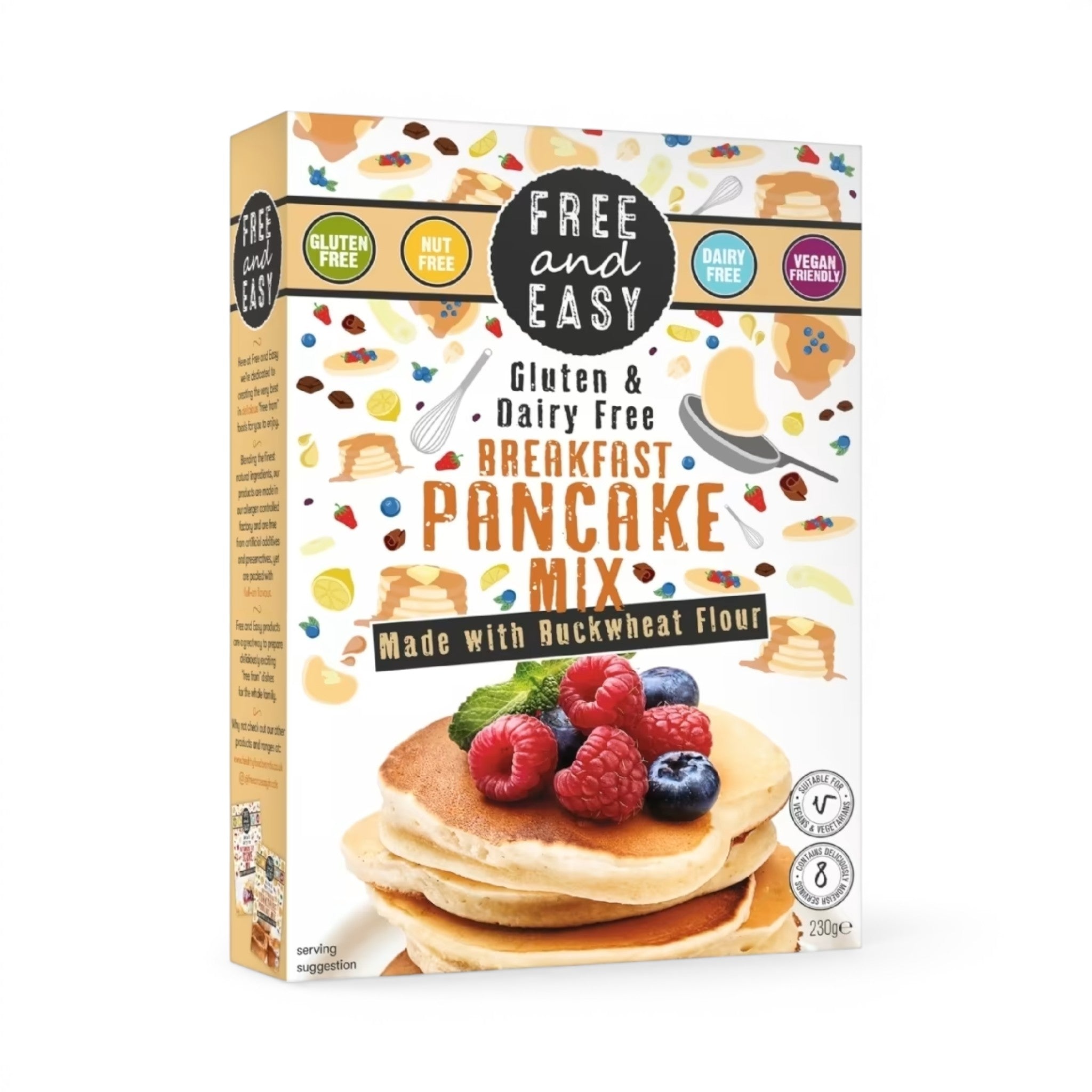 Free and Easy Breakfast Pancake Mix 230g