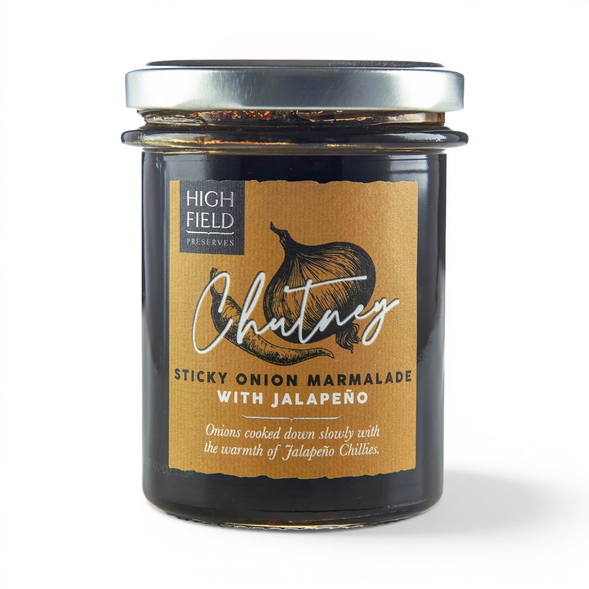Highfield Preserves Sticky Onion & Jalapeno Marmalade 220g
