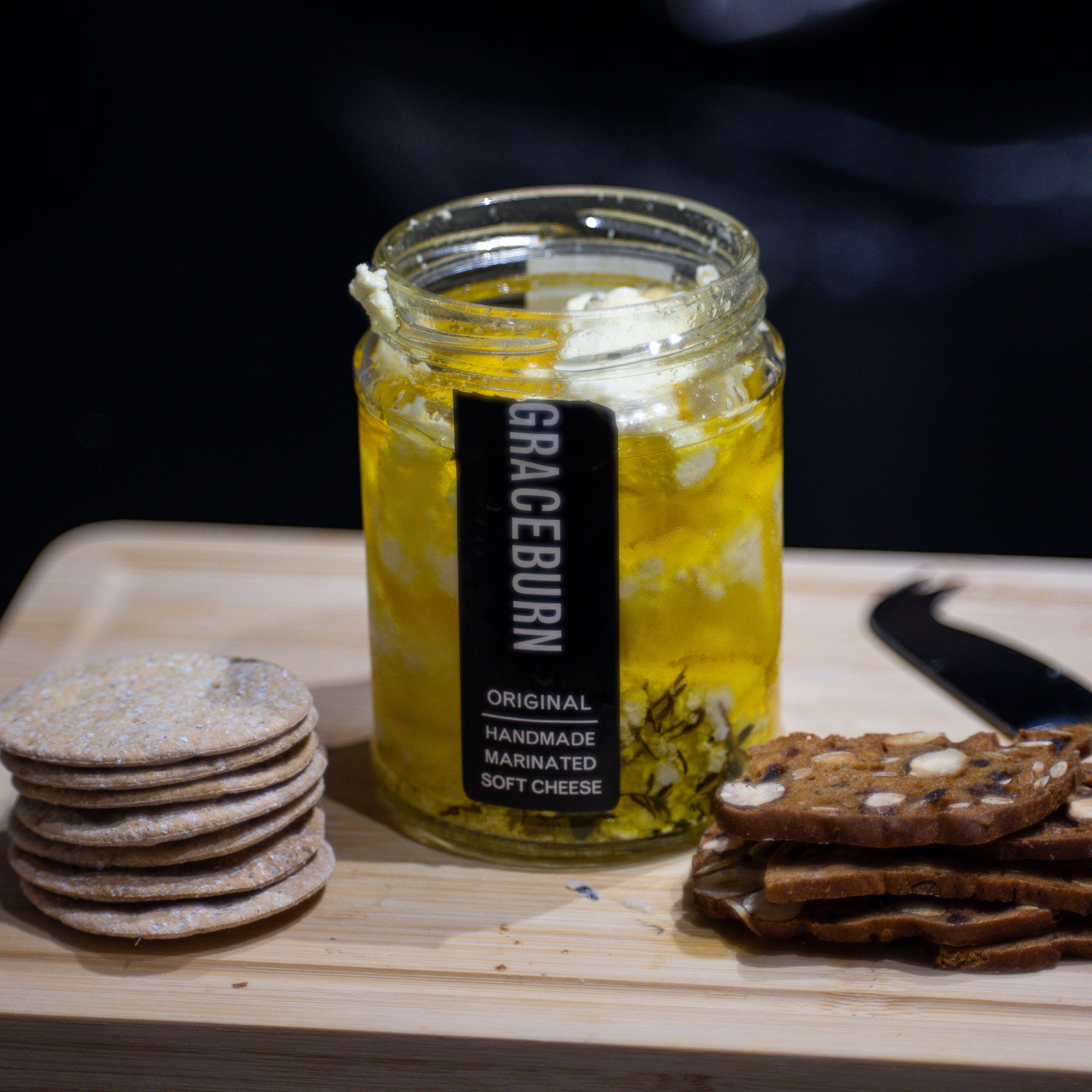 Blackwoods Graceburn Marinated Soft Cheese 250g