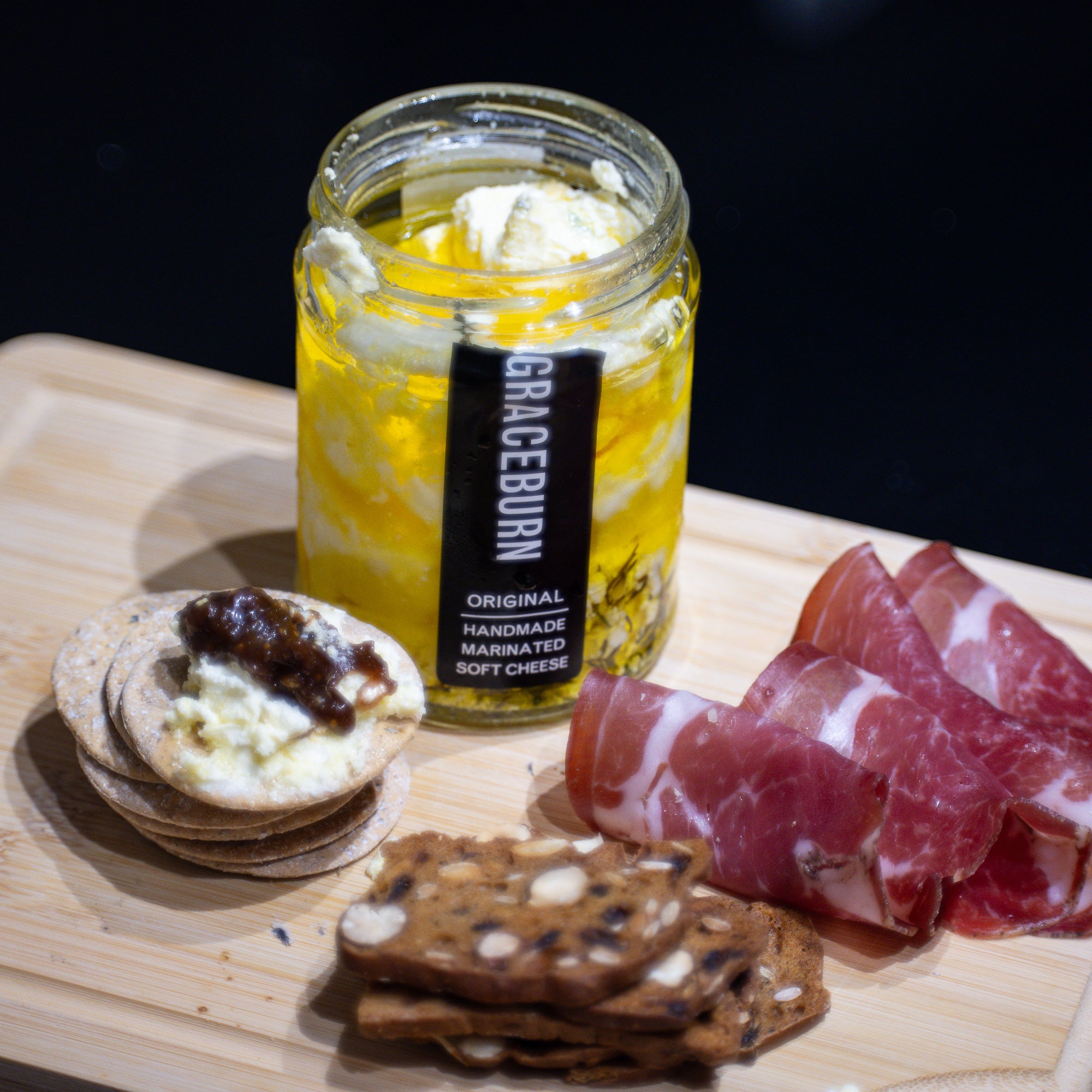 Blackwoods Graceburn Marinated Soft Cheese 250g