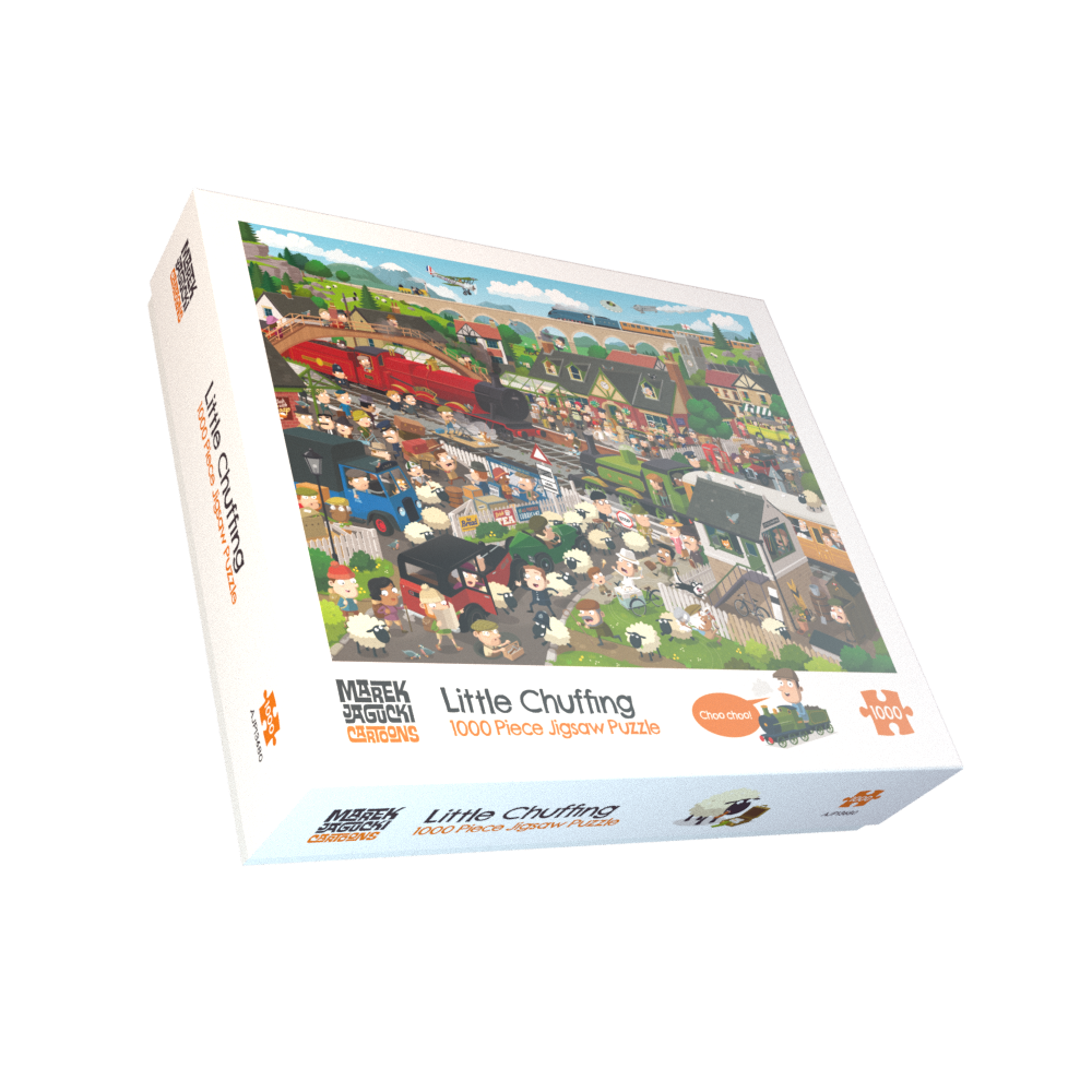 Little Chuffing 1000 piece jigsaw puzzle by All Jigsaw Puzzles, image 2