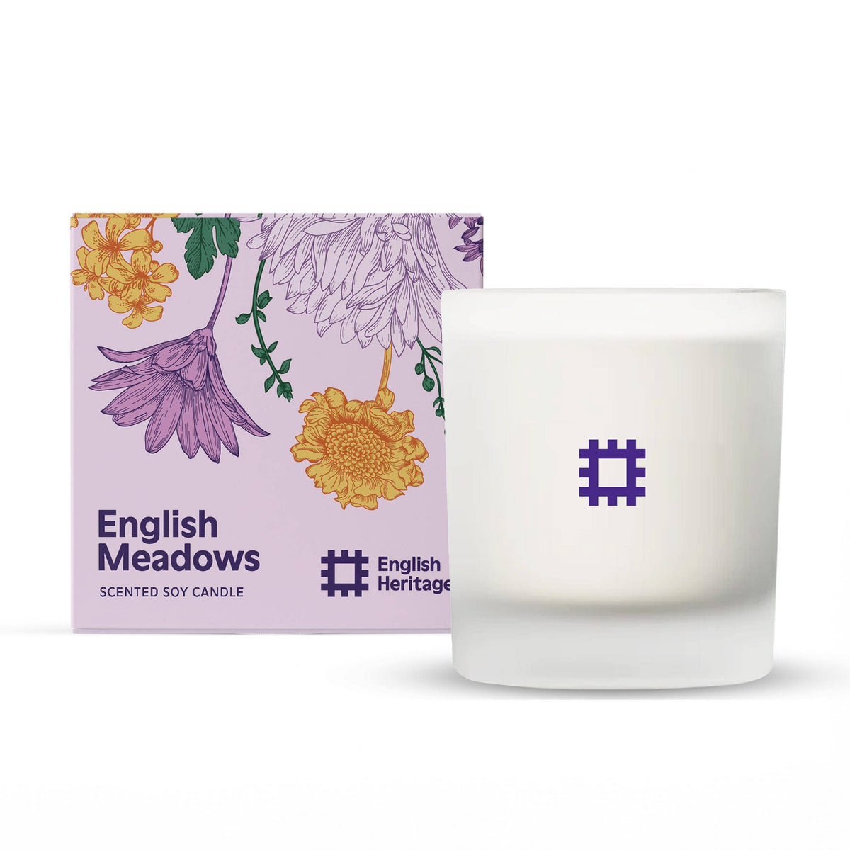 Home County Co. English Heritage English Meadows Soy Candle 210g