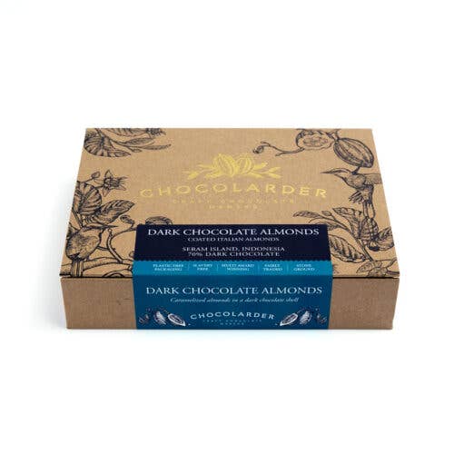 Chocolarder Dark Chocolate Almonds, 200g