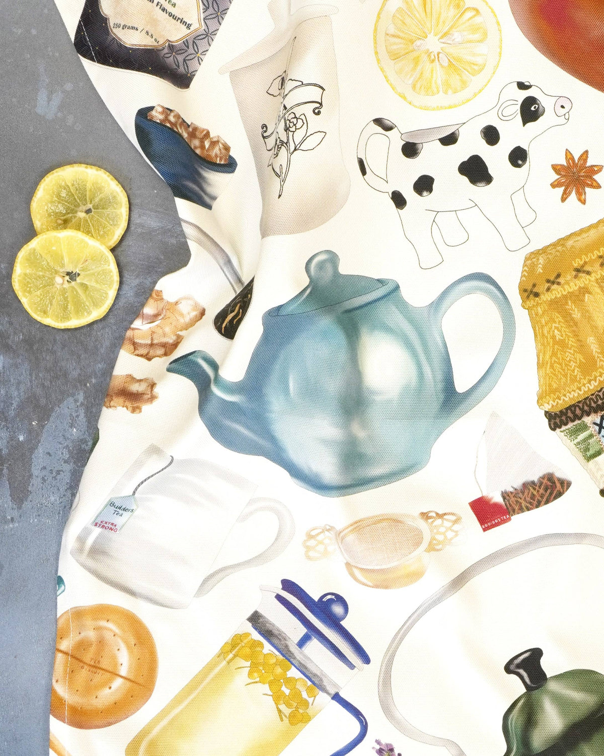 Corinne Alexander Time For A Brew Tea Towel