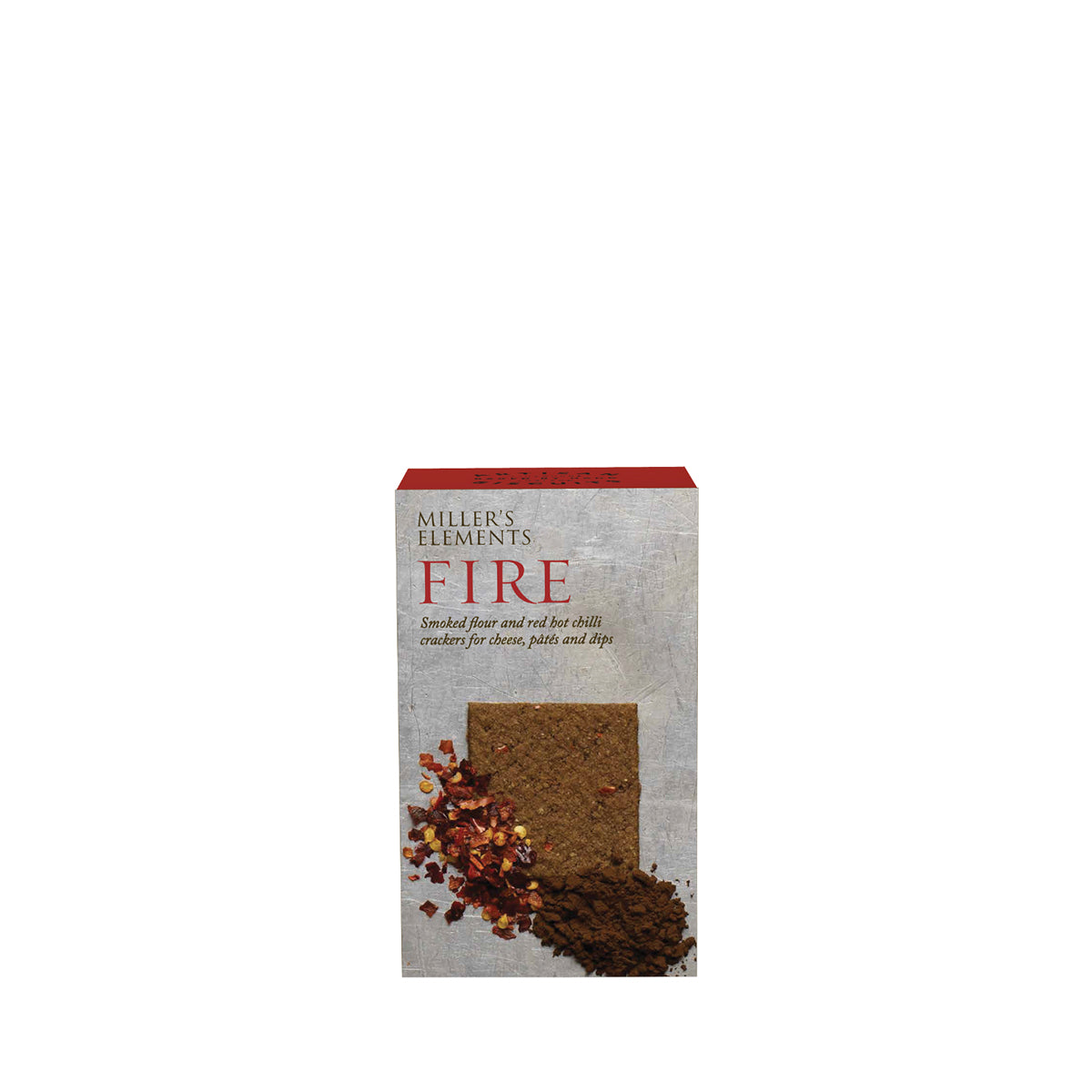 Miller's Fire Smokes Flour & Red Hot Chilli Crackers 100g