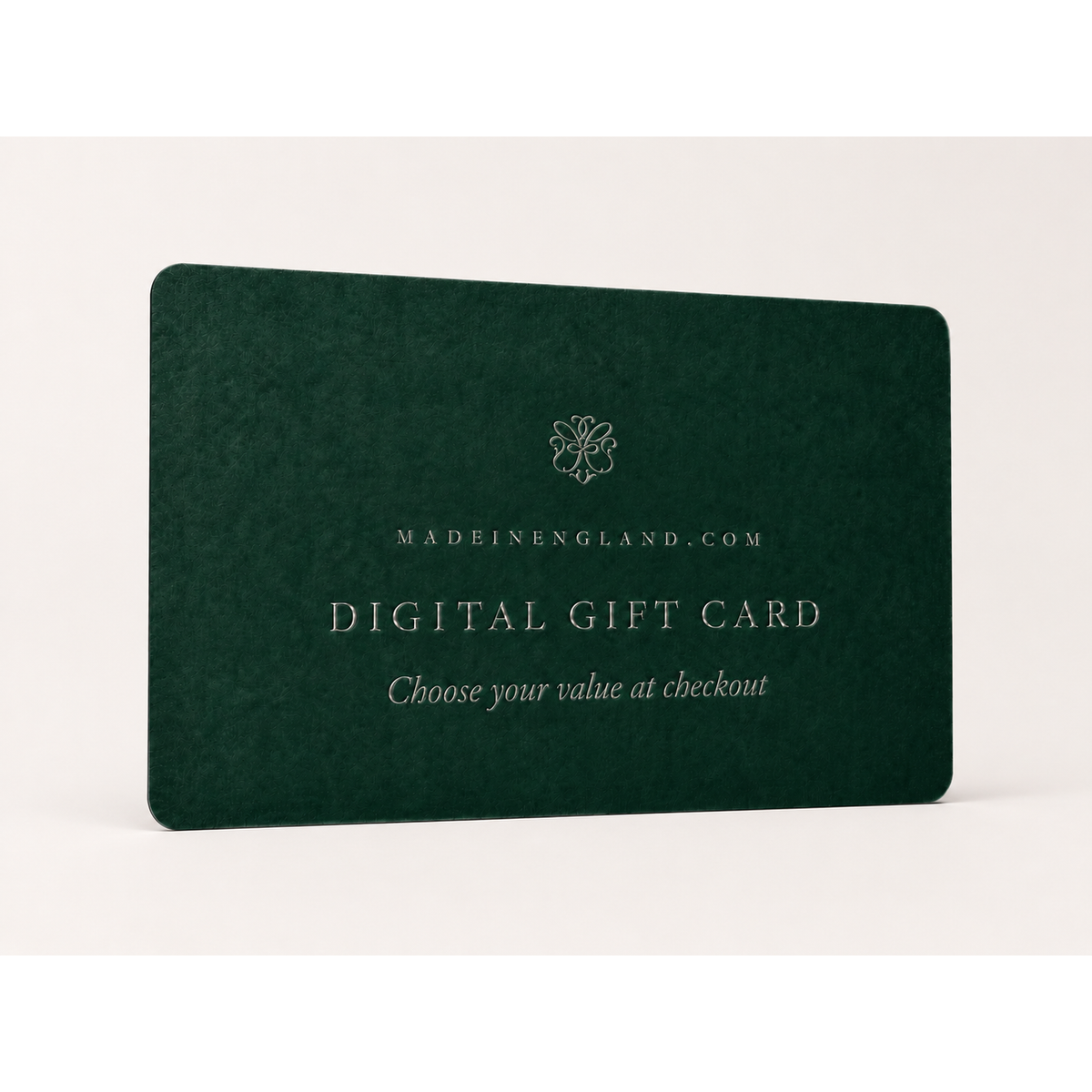 Made In England Gift Card 1