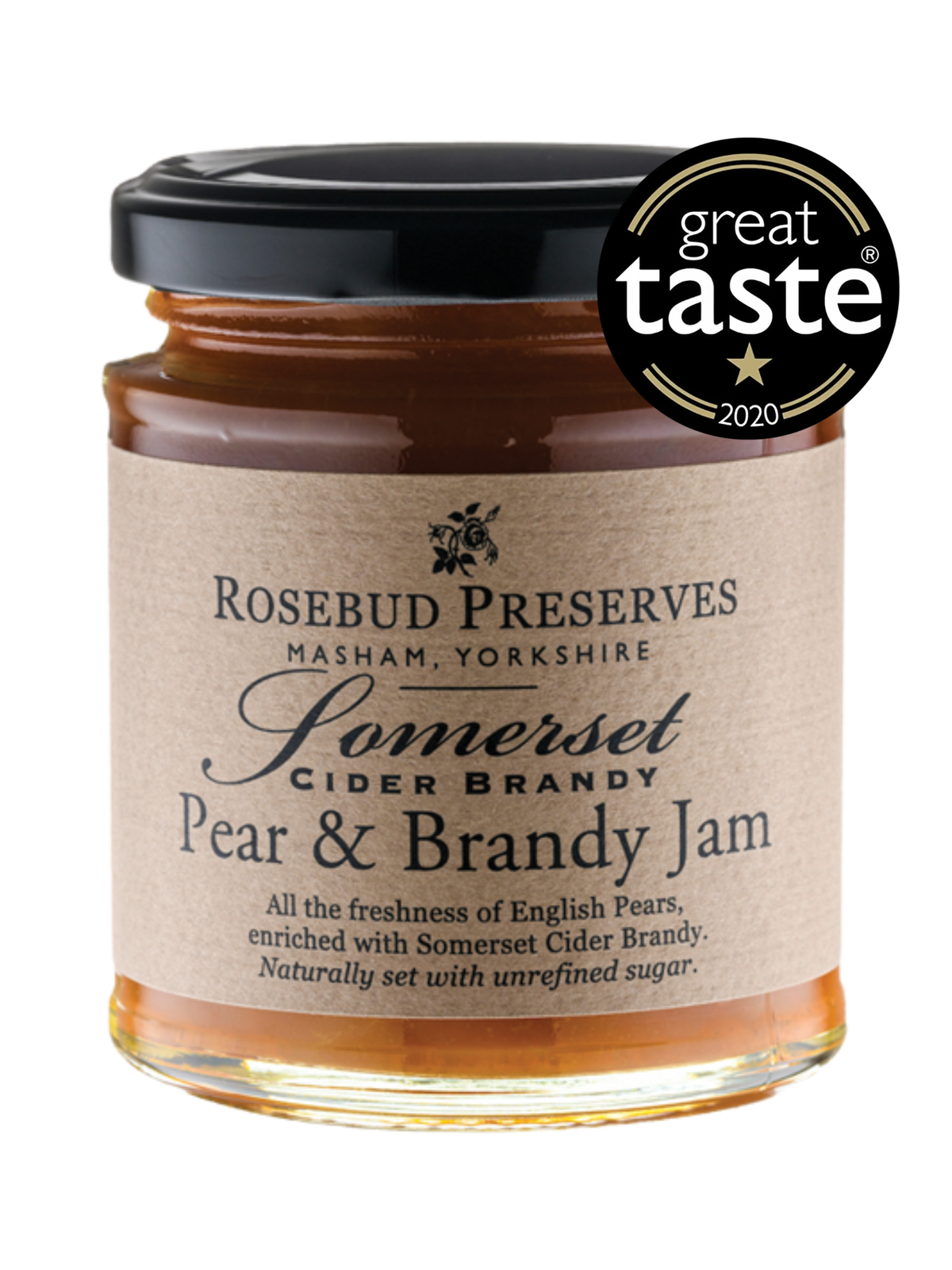 Pear and Somerset Brandy Jam 227g