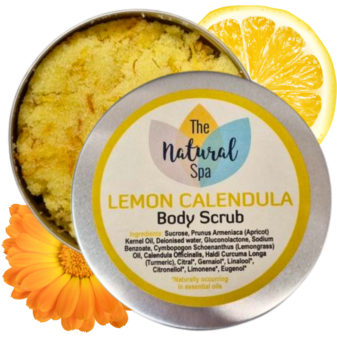 The Natural Spa Lemon Calendula Body Scrub 200g