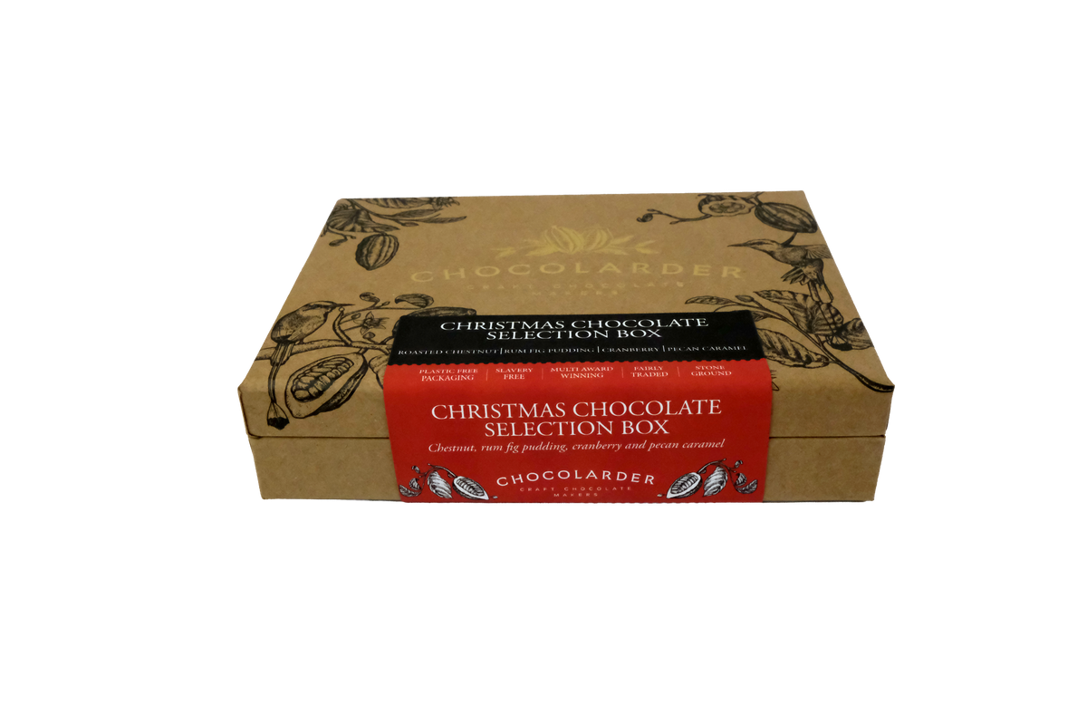Chocolarder Christmas Chocolate Selection Box, 12 Chocolates
