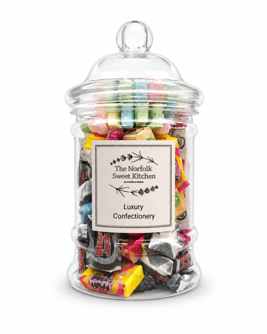 Retro Mix Victorian Jar