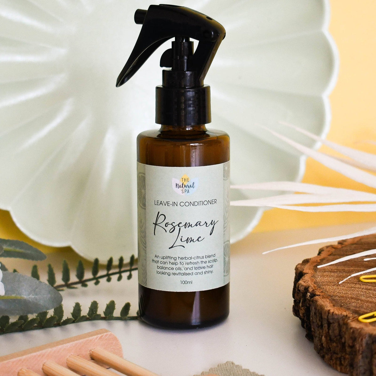 The Natural Spa Rosemary Lime Leave-In Conditioner 100ml