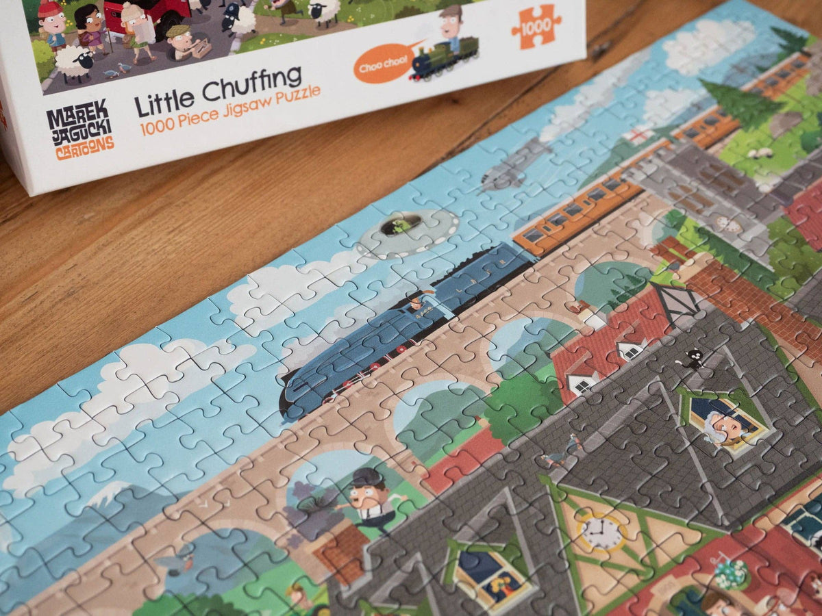 Little Chuffing 1000 piece jigsaw puzzle by All Jigsaw Puzzles, image 17