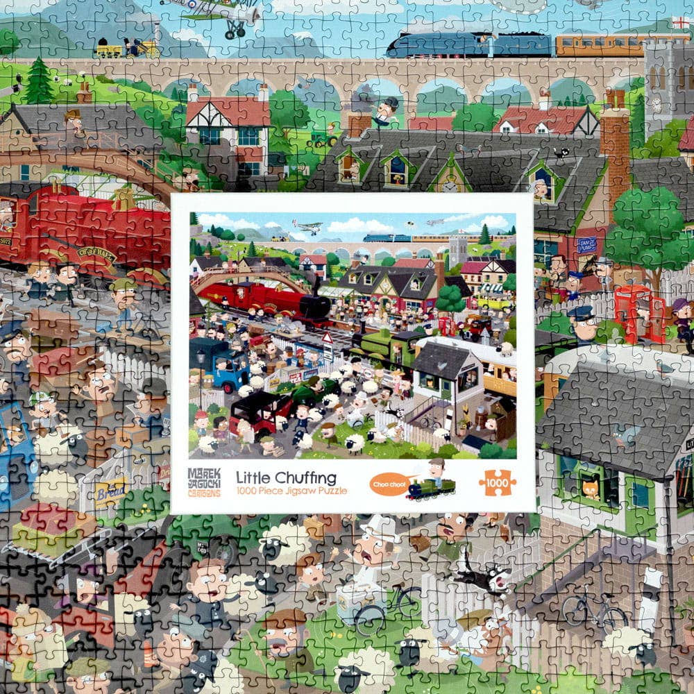 Little Chuffing 1000 piece jigsaw puzzle by All Jigsaw Puzzles, image 19