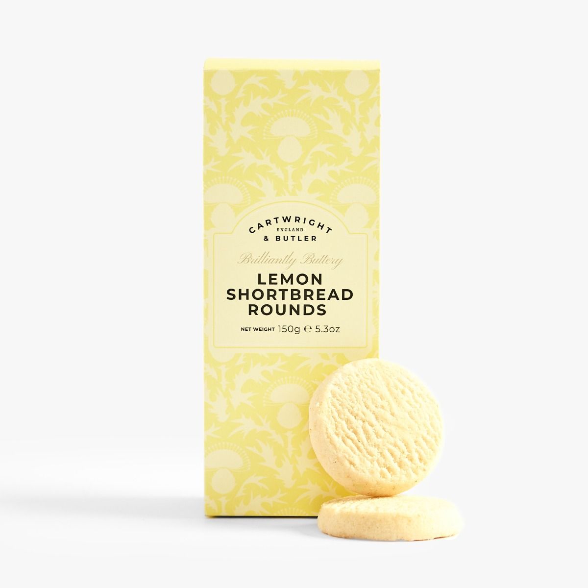 Cartwright & Butler Lemon Zest Shortbread Rounds in Carton 150g, additional photograph