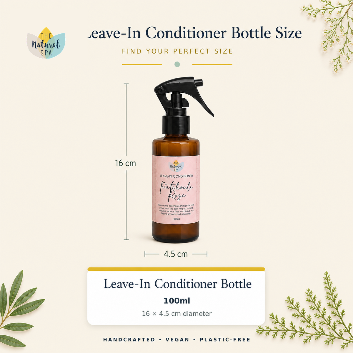 Rosemary Lime Leave-In Conditioner | Natural Haircare