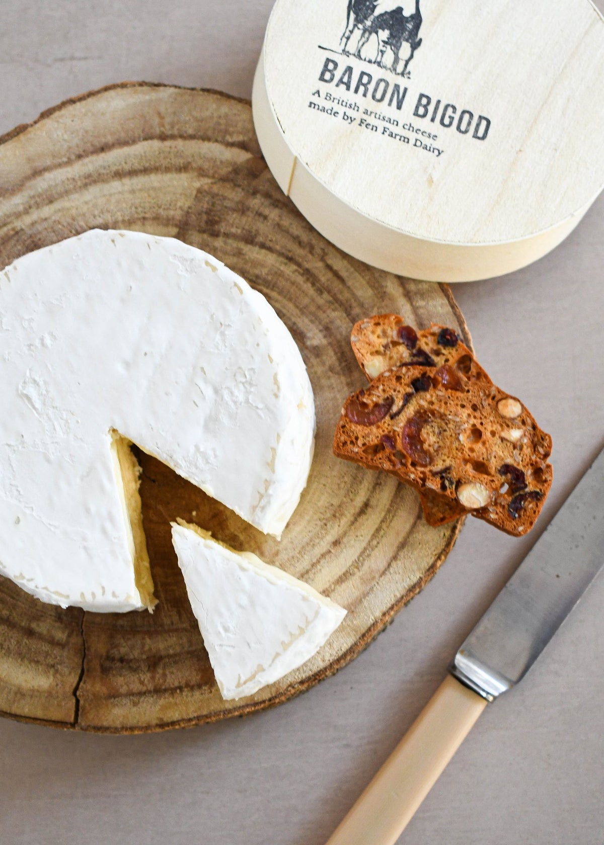 Baron Bigod brie, Made In England