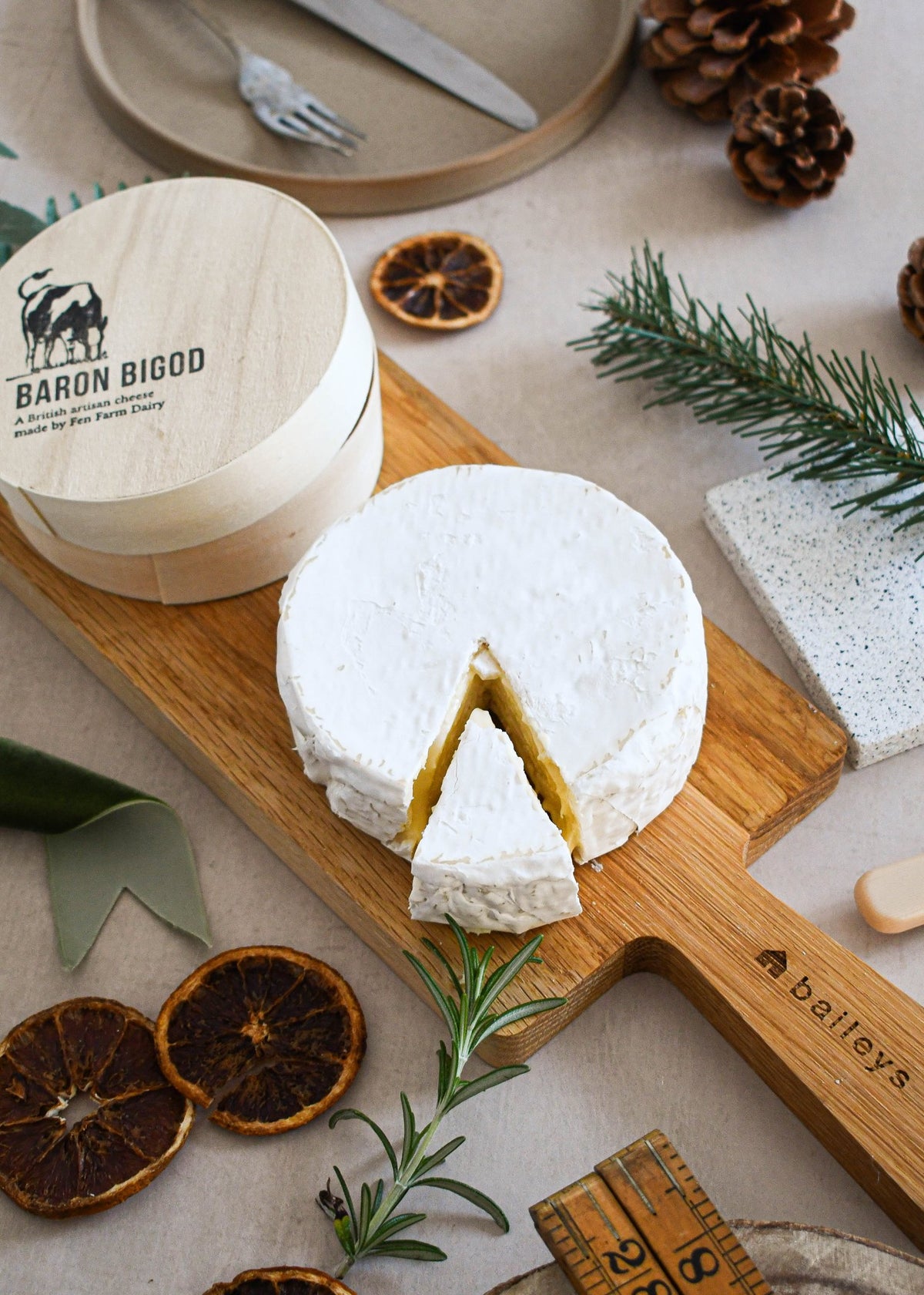 Baron Bigod brie, Made In England