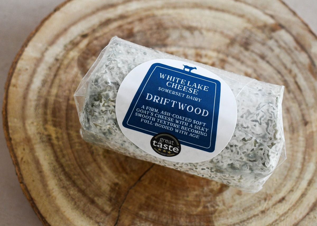 White Lake Driftwood goat's cheese, Made In England