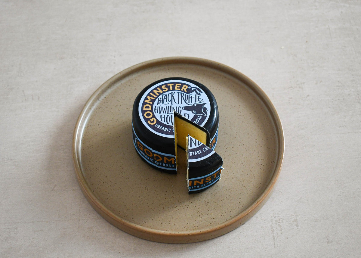 Godminster Black Truffle cheddar, Made In England