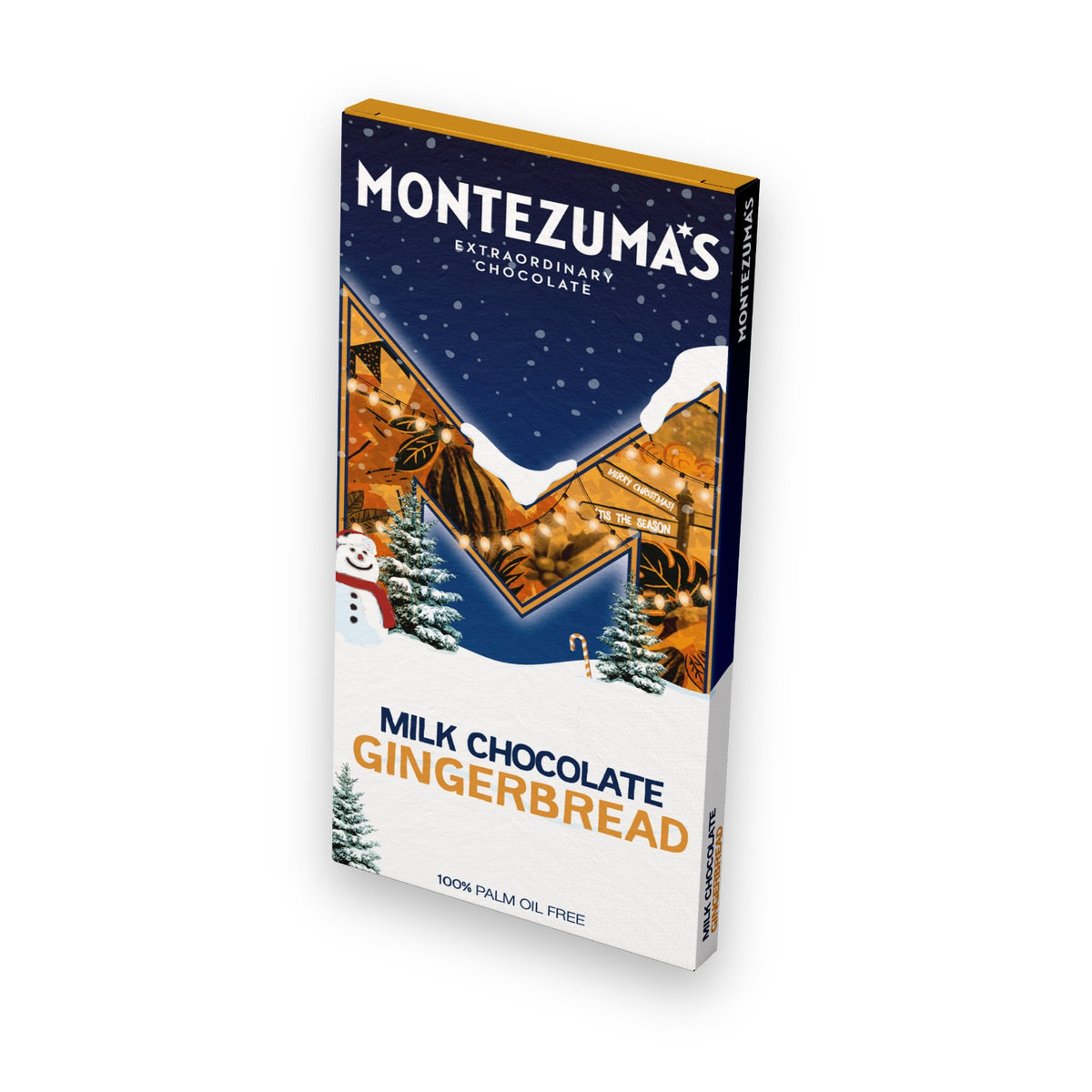 Montezuma's Milk Chocolate Gingerbread Bar 90g