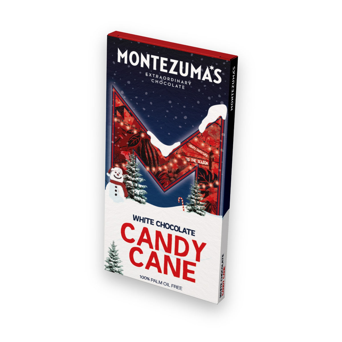 Montezuma's White Chocolate Candy Cane Bar 90g