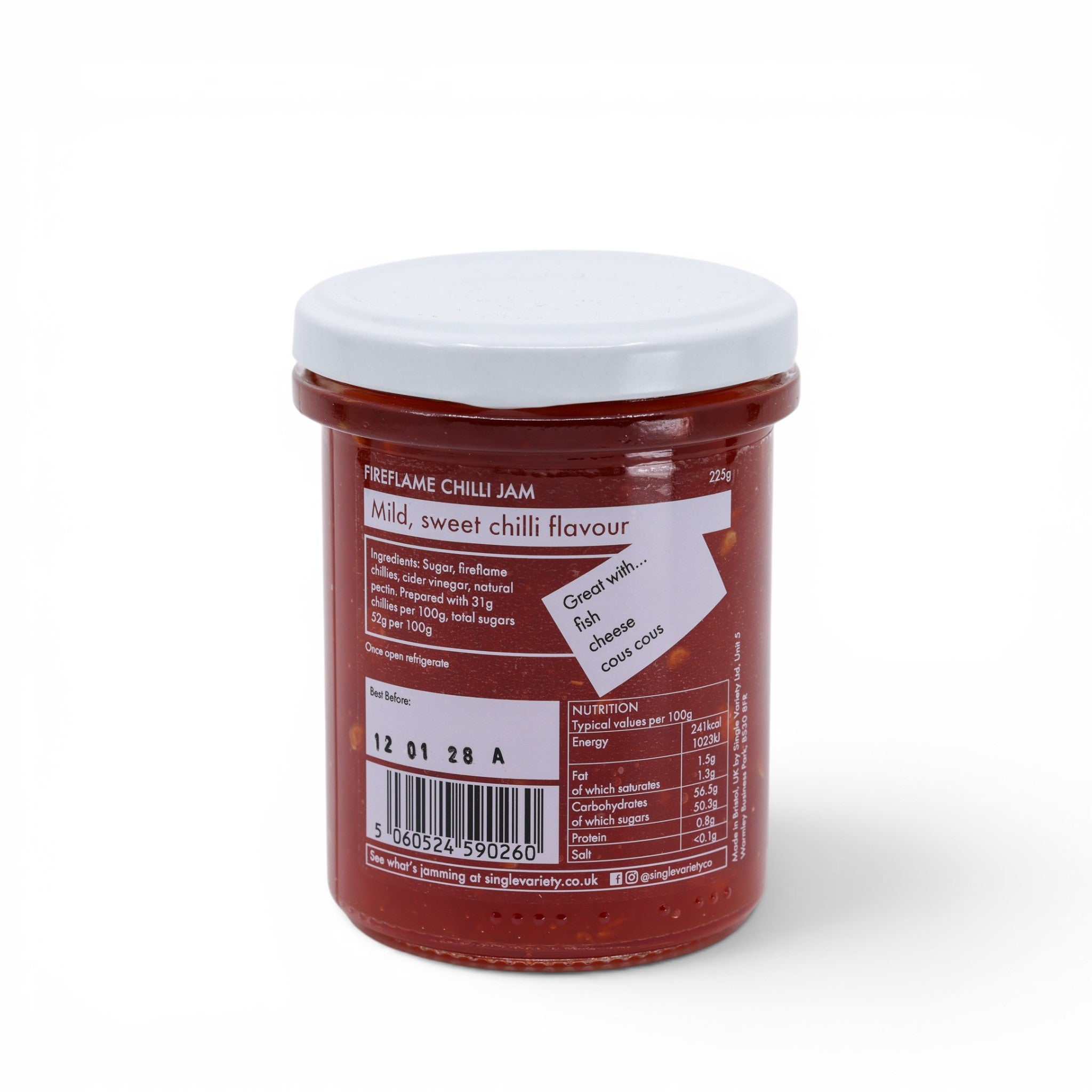Single Variety Co. Fireflame Chilli Jam
