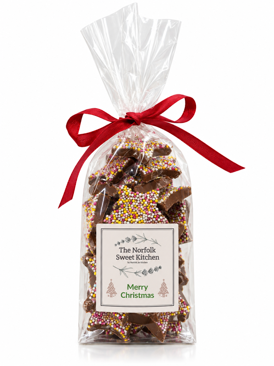 Christmas Mega Milk Chocolate Stars - Luxury Bag