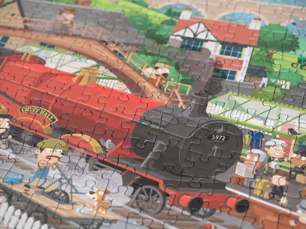 Little Chuffing 1000 piece jigsaw puzzle by All Jigsaw Puzzles, image 8