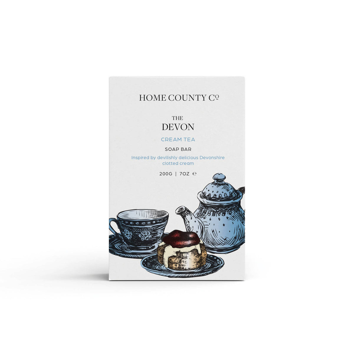 Home County Co. The Devon Cream Tea Soap Bar 200g