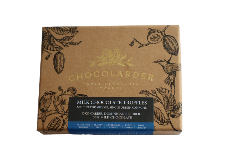 Chocolarder Milk Chocolate Truffles, 175g