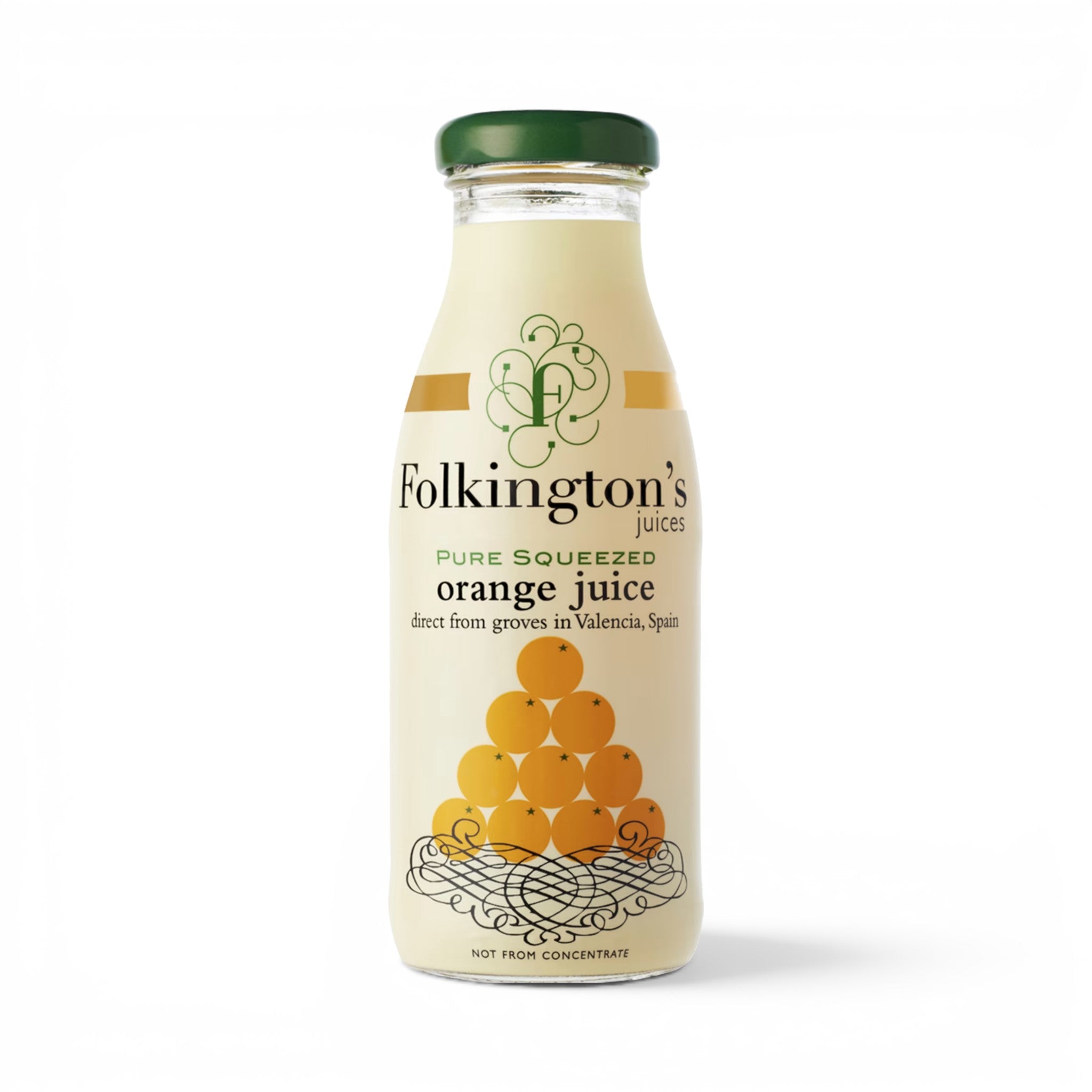 Folkington's Pure Squeezed Orange Juice 250ml