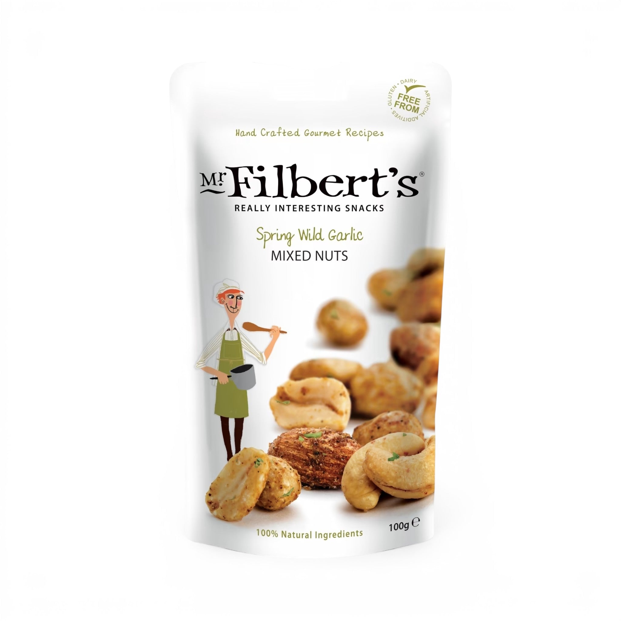 Mr Filbert's Spring Wild Garlic Mixed Nuts 100g