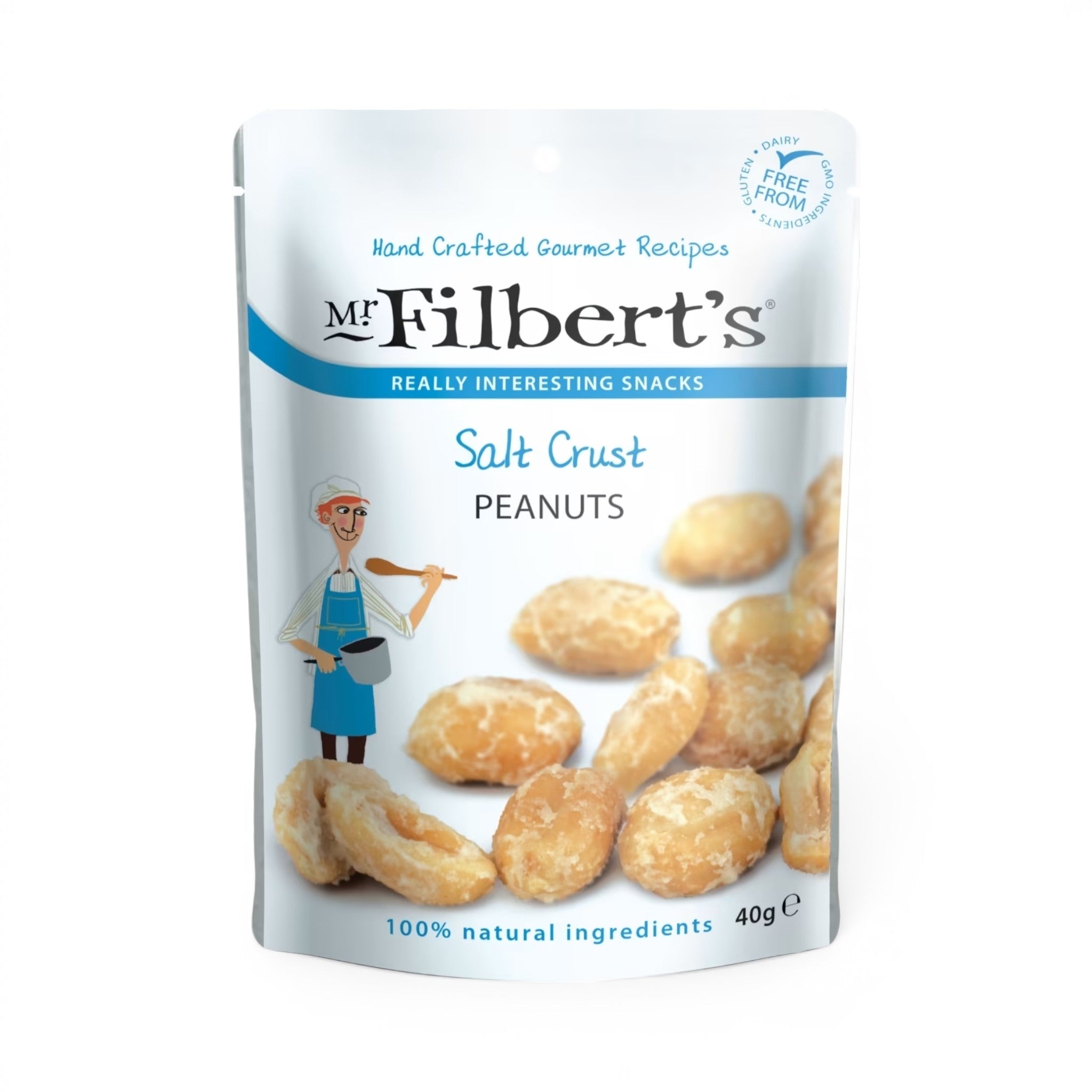 Mr Filbert's Salt Crust Peanuts 40g