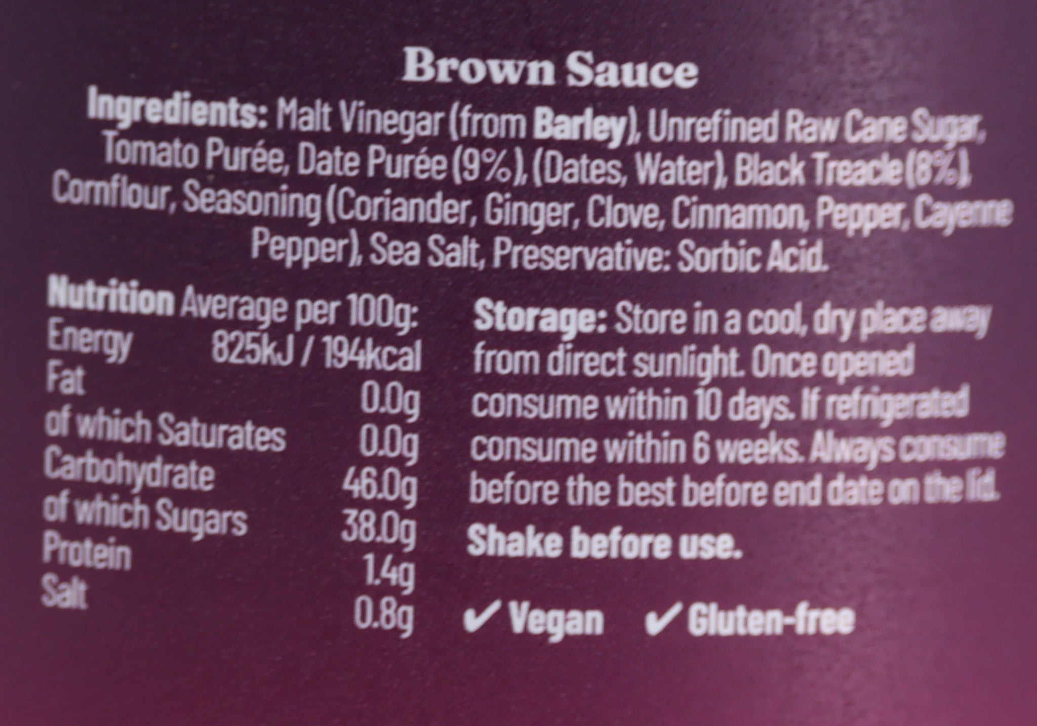 Stokes Brown Sauce 505g