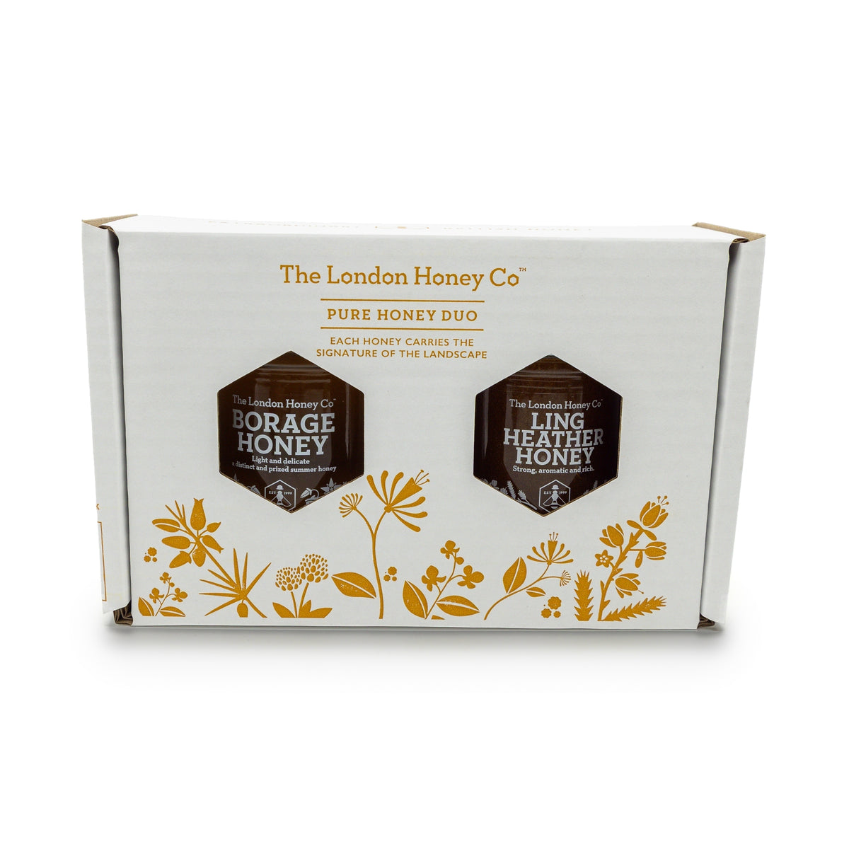 The London Honey Co. Borage & Ling Heather Honey Duo 2 x 250g
