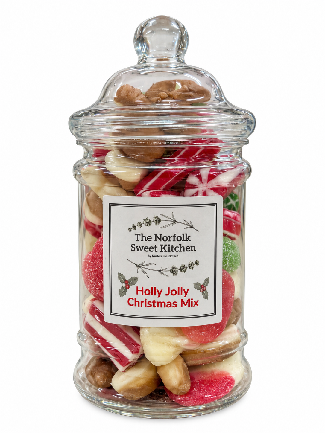 Holly Jolly Christmas Sweet Mix - Victorian Jar