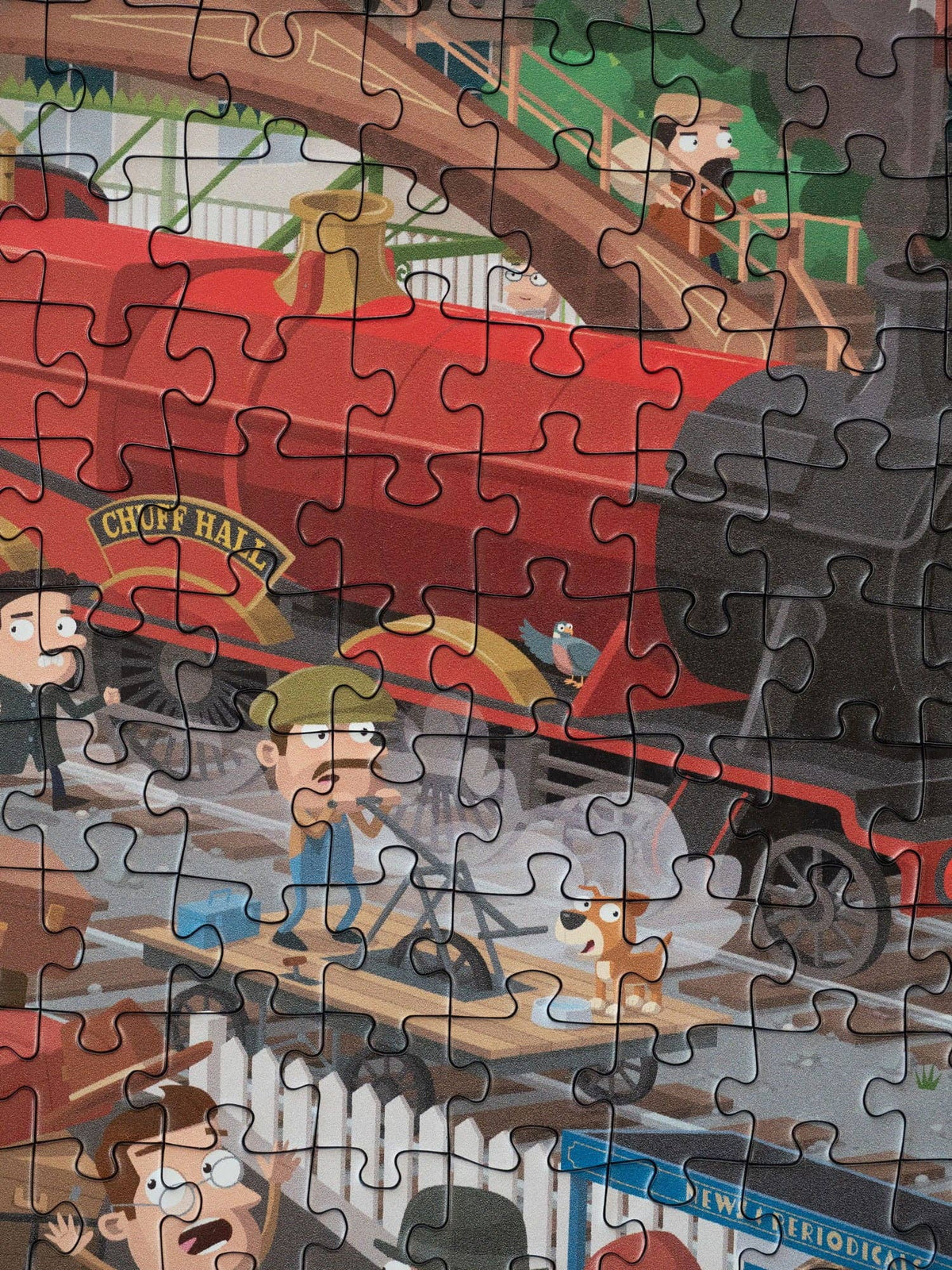 Little Chuffing 1000 piece jigsaw puzzle by All Jigsaw Puzzles, image 14