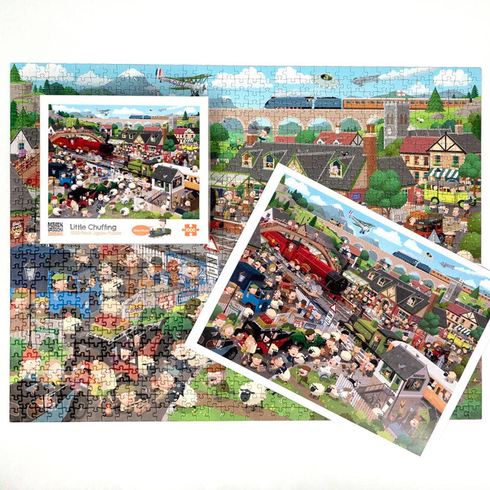 Little Chuffing 1000 piece jigsaw puzzle by All Jigsaw Puzzles, image 20