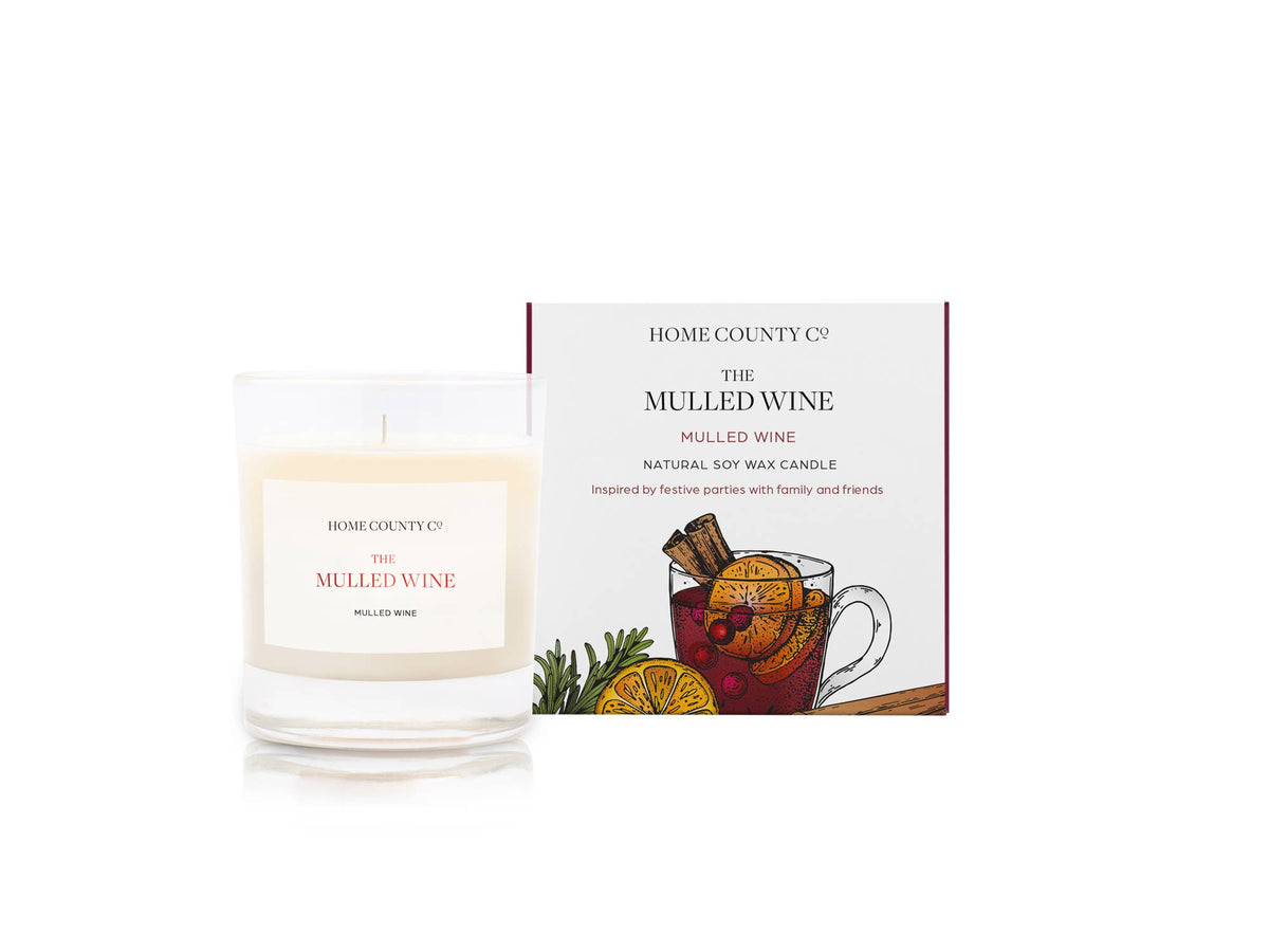 Home County Co. The Mulled Wine Soy Candle 220g