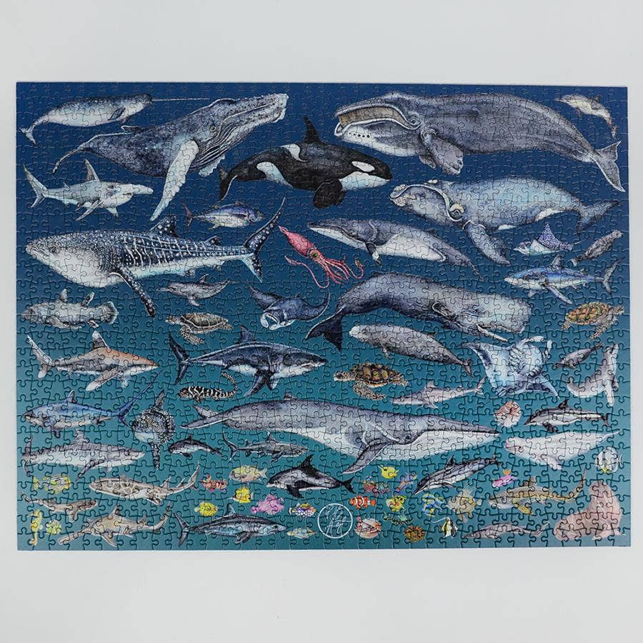 The Ocean 1000 piece jigsaw puzzle by All Jigsaw Puzzles, image 1