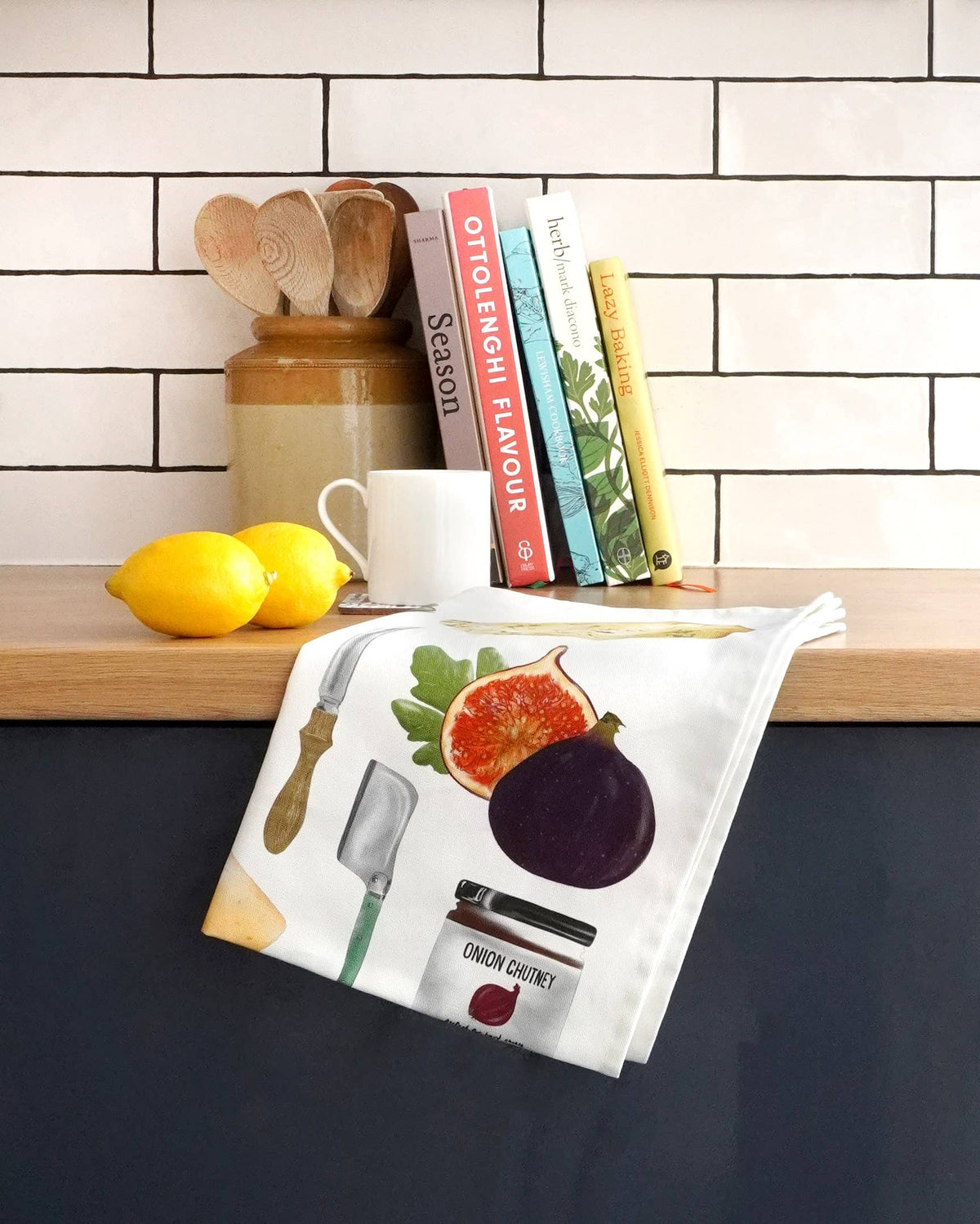 Corinne Alexander Cheese Board Tea Towel