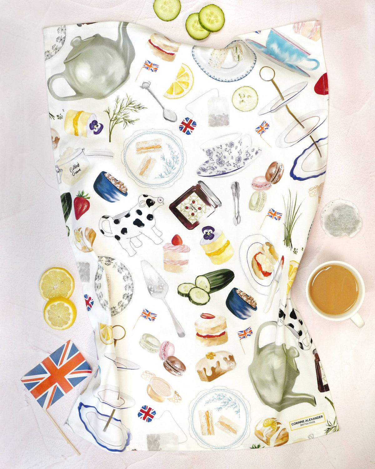 Corinne Alexander Afternoon Tea Towel